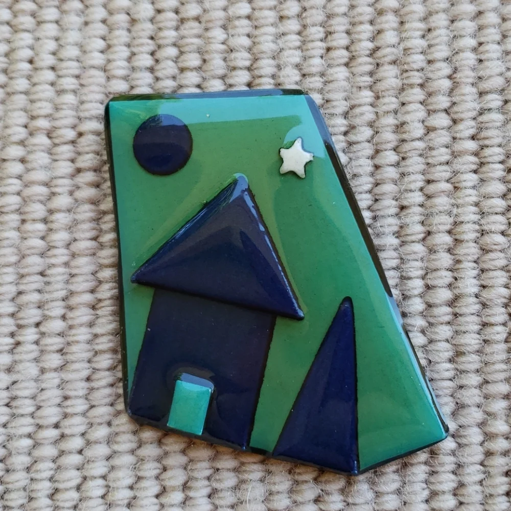 Vintage House Pins by Lucinda